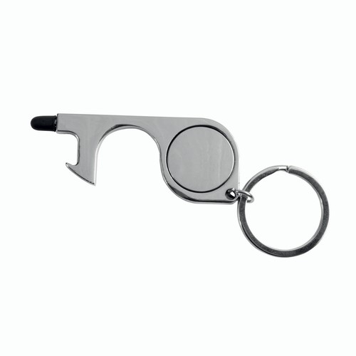 Porte-clé avec:- fonction no-touch pour ascensceur, pos, bancomat- jeton pour chariot - 2