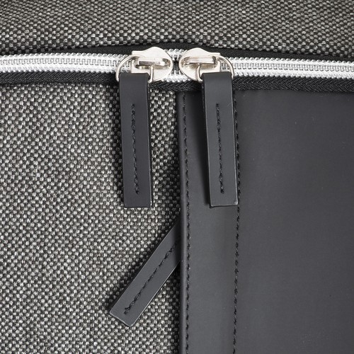 Sac a dos porte PC en simili cuir et polycoton - 5