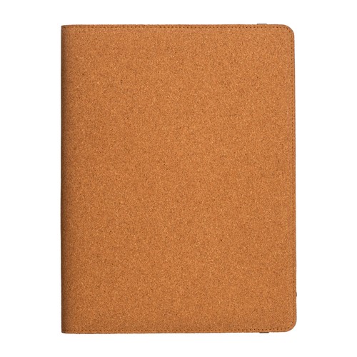 Conférencier et organisateur A4 en liège avec élastique, bloc de 20 feuilles - 3