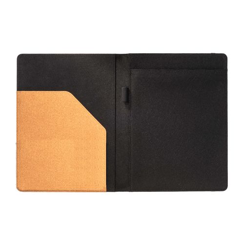 Conférencier et organisateur A4 en liège avec élastique, bloc de 20 feuilles - 4