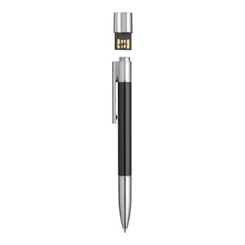Stylo en métal avec encre noire, avec usb 4Gb - 3