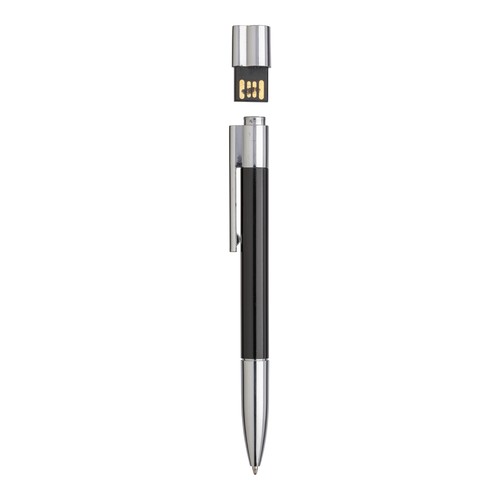 Metal black ballpoint pen with 4Gb usb pen drive Metal black ballpoint pen with 4Gb usb pen drive