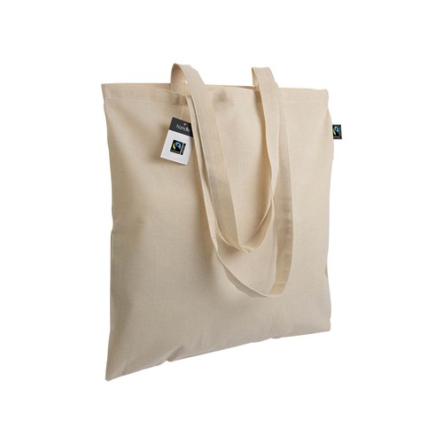 BOLSA EN ALGODÓN FAIRTRADE® 140 G/M2, ASAS LARGAS