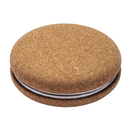 Miroir double en liège, à deux grossisements - 6