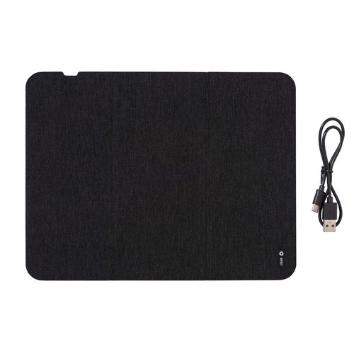 Tapis de souris et support pour téléphone portable en R-pet, avec chargeur wireless - 9