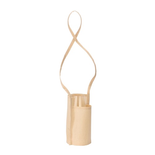 Porte-verre de dégustation en coton bio de 150 g/m2, avec tour de cou de 90 cm. - 2