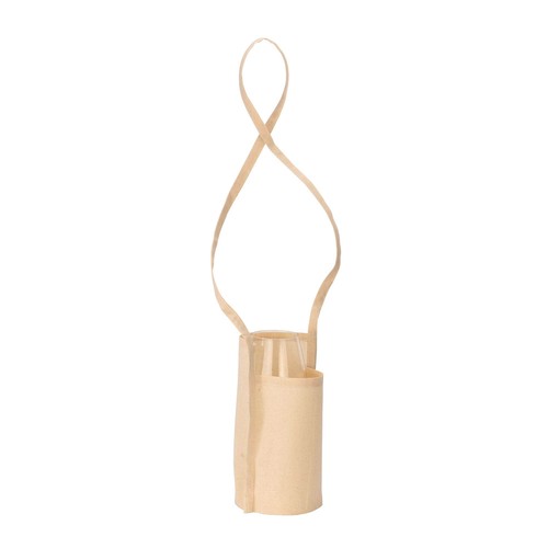 Porte-verre de dégustation en coton bio de 150 g/m2, avec tour de cou de 90 cm. - 2