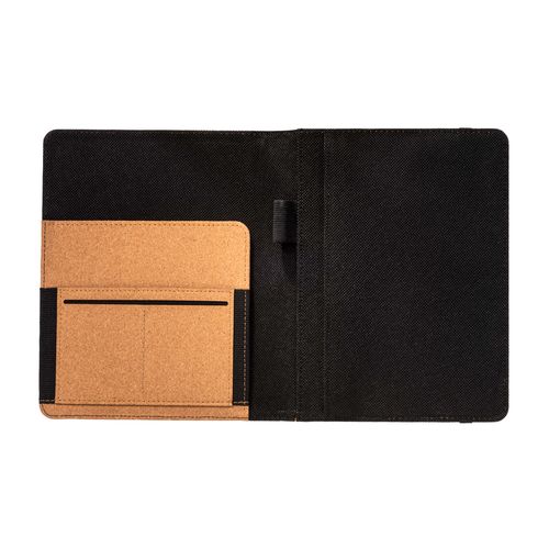 Conférencier organizer en liège avec élastique A5, bloc de 64 feuilles - 7