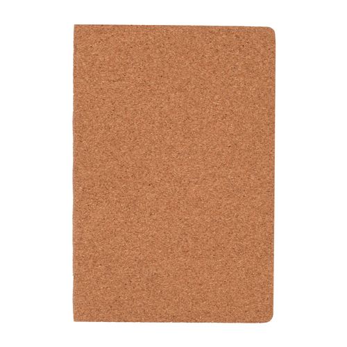 Conférencier organizer en liège avec élastique A5, bloc de 64 feuilles - 8