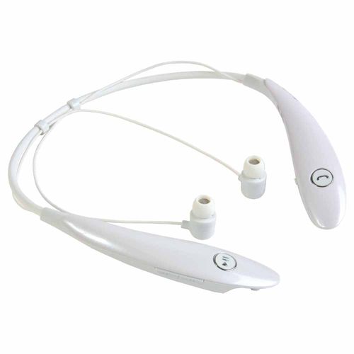 Oreillettes stéréo Bluetooth V 4,2 + EDR avec microphone intégré et colerette caoutchoutée - 1