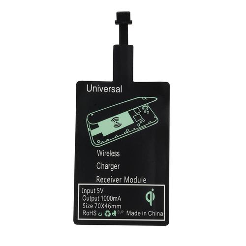 Récepteur QI wireless avec connecteur micro USB - 2