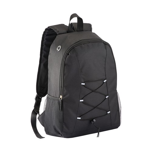 Sac-à-dos en polyester 600 D avec sortie pour écouteurs - 1
