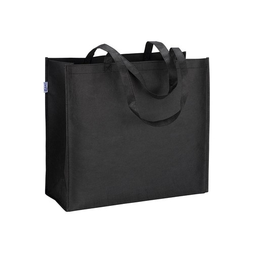 80g/m2 R-pet shopping bag with  long handles and gusset