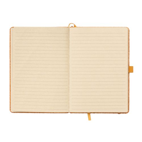 Carnet en liège, feuilles lignées de couleur ivoire, 80 pag de 70 gr., papier recyclé. - 3