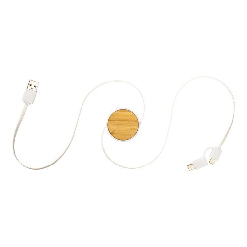 Câble en bambou rectractable - 3