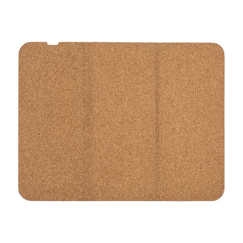 Tapis de souris et support pour téléphone portable en liège, avec chargeur wireless - 3