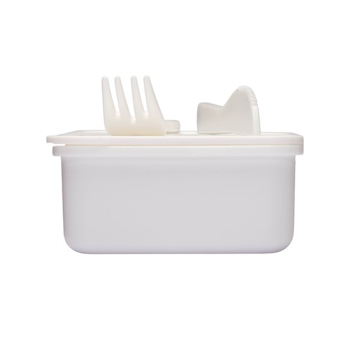 Lunch box en PP. Couverts inclus - 5