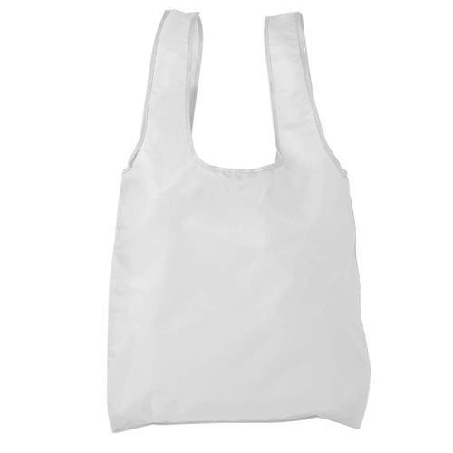 Sac shopper pliableen polyester 190T, poignées longues différentes de la norme - 1