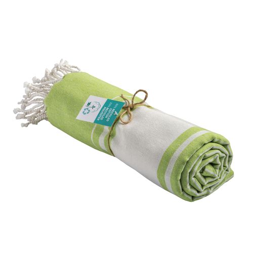 Serviette de plage /pareo en coton recyclé 180 gr/m2 - 1