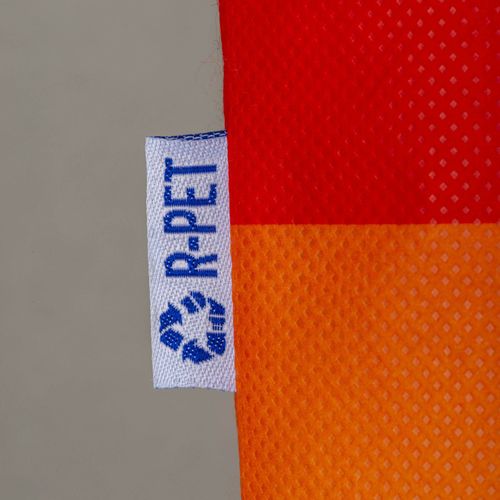 Tote-bag arc-en-ciel en R-pet 80 g/m2 anses longues - 4