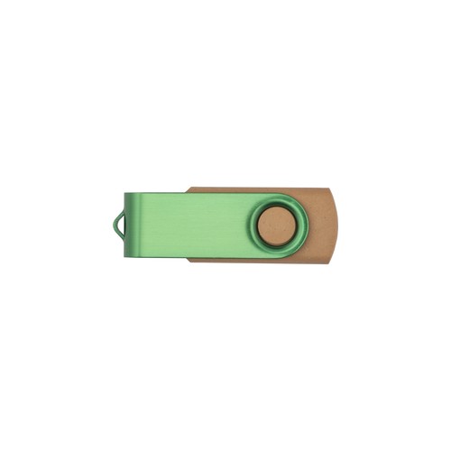 Clé USB en paille de blé, résine biodégradable et métal 4Gb - 2