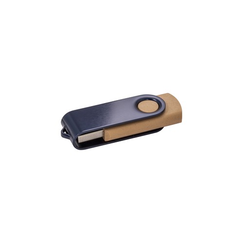Clé USB en paille de blé, résine biodégradable et métal 4Gb - 1