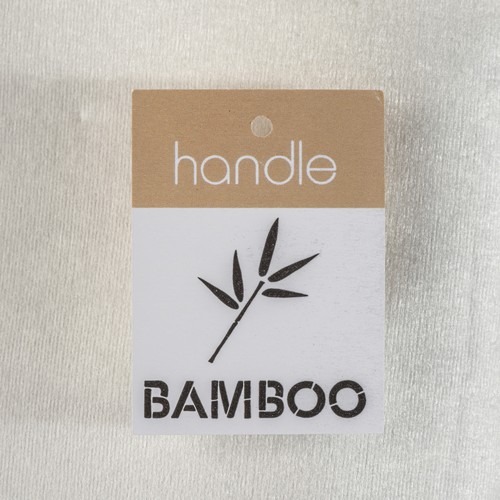 Tote-bag en fibre de bambou 135 g/m2, anses longues - 3
