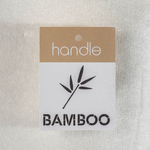 Tote-bag en fibre de bambou 135 g/m2, anses longues - 3