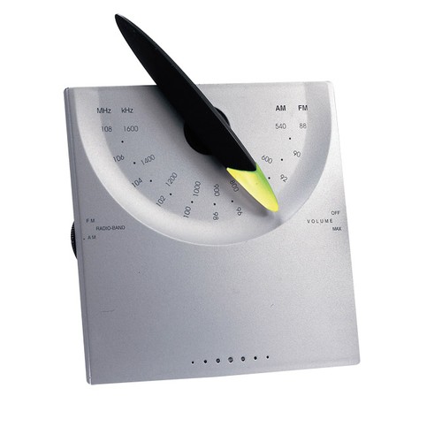 Radio AM/FM personnalisée (11 x 11 cm)