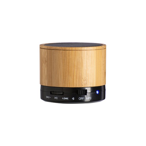 Mini  Bluetooth Speaker V 5.0  in bamboo and ABS