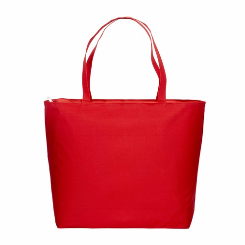 Sac de plage en polyester 300D avec anses longues et fermeture éclair - 2
