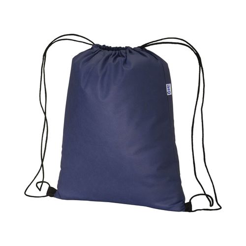 Tote-bag en TNT R-pet 80 g/m2 avec soufllet et anses longues - 1
