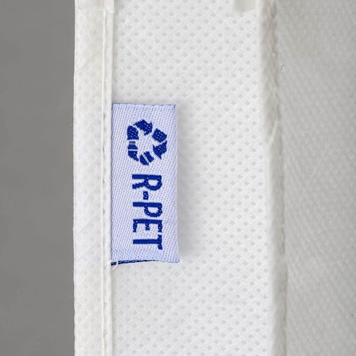 Tote-bag en R-pet 80 g/m2 avec soufllet et anses longues - 4