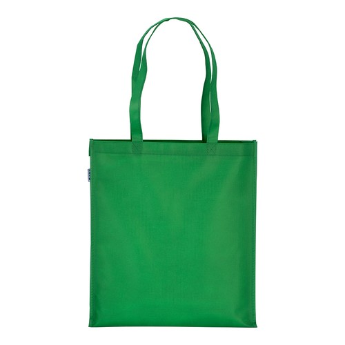 Tote-bag en R-pet 80 g/m2 avec soufllet et anses longues - 2