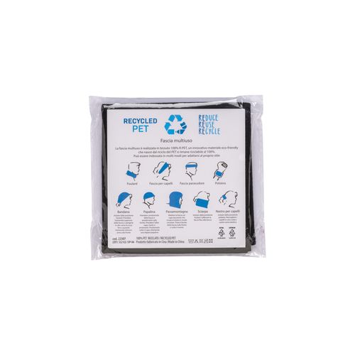 Bandana tubulaire multi-usages R-pet en tissu élastique - 3