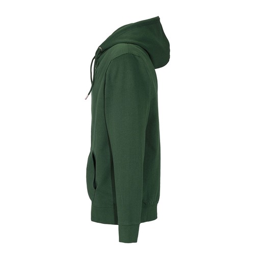 Sweat à capuche zippé unisexe en coton et polyester régénérés de 280 g/m2 - 2