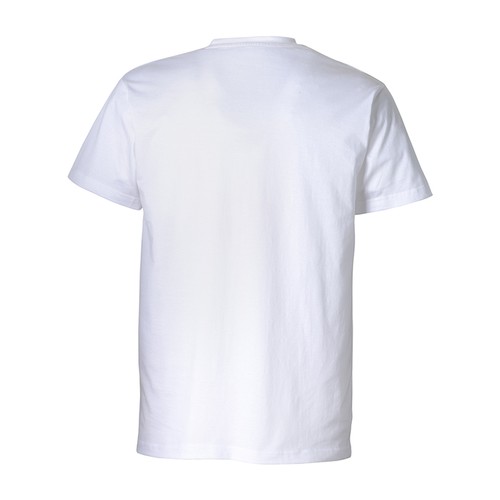 T-shirt unisexe blanc en coton biologique de 145 g/m2 - 2
