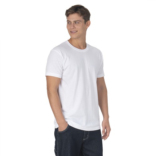 T-shirt unisexe blanc en coton biologique de 145 g/m2 - 6