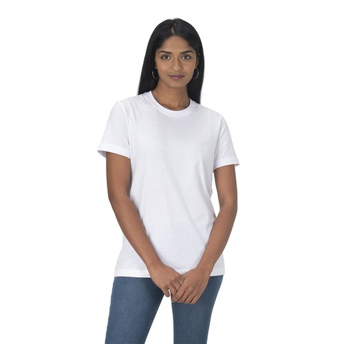 T-shirt unisexe blanc en coton biologique de 145 g/m2 - 8