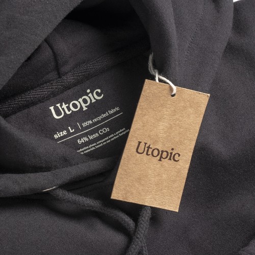 Sweat avec capuche 100% tissu régénéré - 8