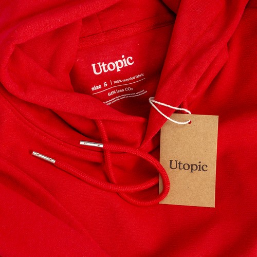 Sweat avec capuche 100% tissu régénéré - 7