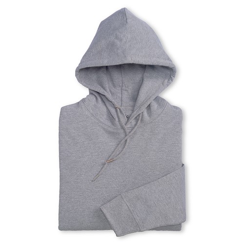 Sweat à capuche unisexe en coton et polyester régénérés de 280 g/m2 - 5