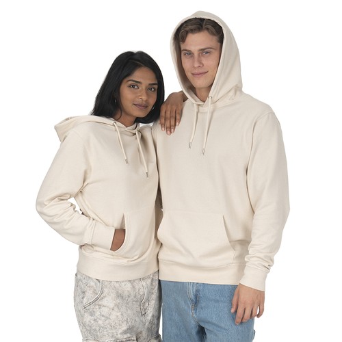 Sweat à capuche unisexe en coton et polyester régénérés de 280 g/m2 - 9