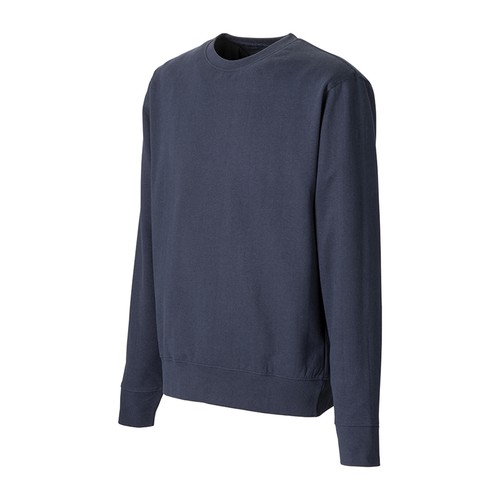 Unisex crewneck sweatshirt in 280 g/m2 regenerated cotton and polyester