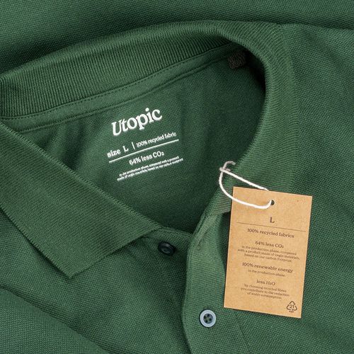 Polo 100% tissu régénéré - 8