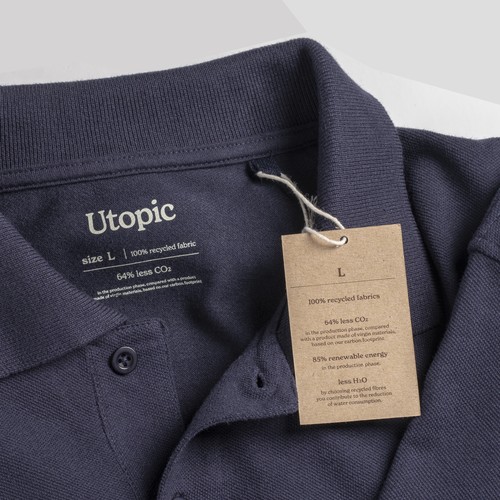 Polo 100% tissu régénéré - 12
