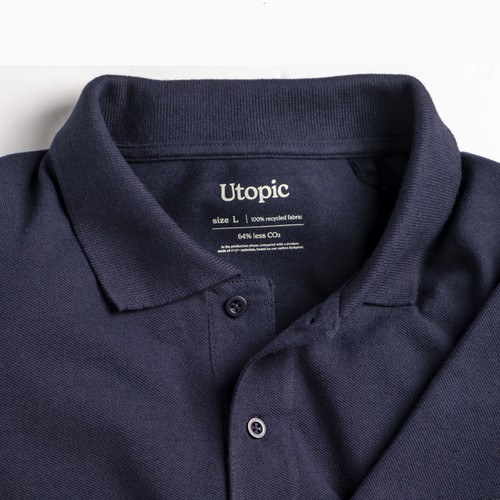 Polo 100% tissu régénéré - 7