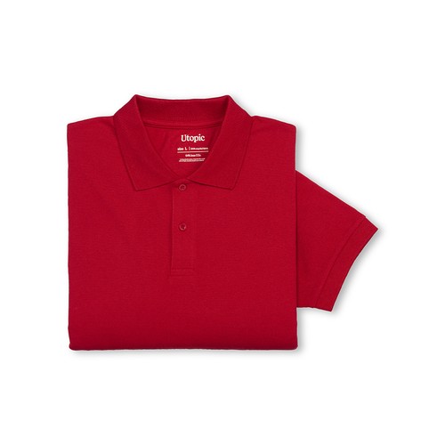 Polo unisexe en coton et polyester régénérés de 200 g/m2 - 5