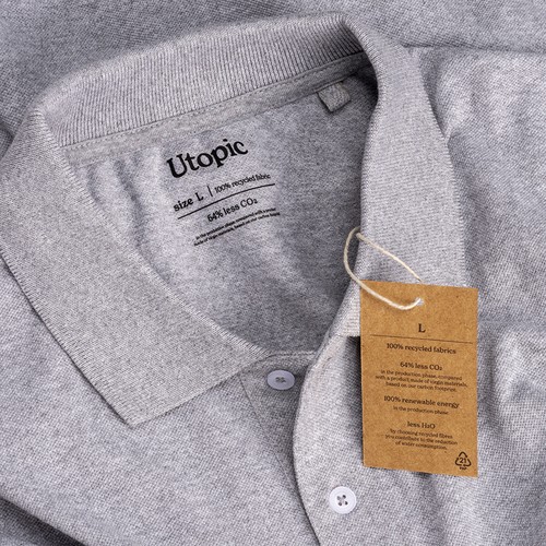 Polo 100% tissu régénéré - 8