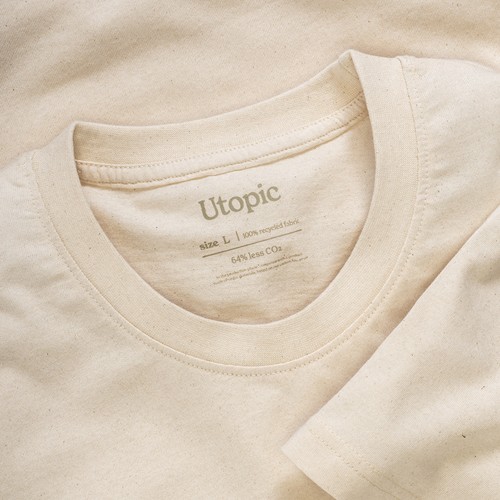 T-shirt 100% tissu régénéré - 4